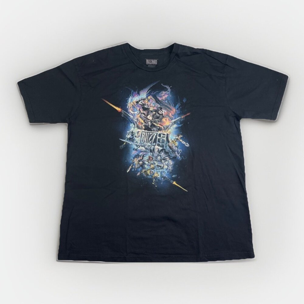 BlizzCon Anaheim 2014 Blizzard Entertainment WoW Promo T-Shirt Men's XL